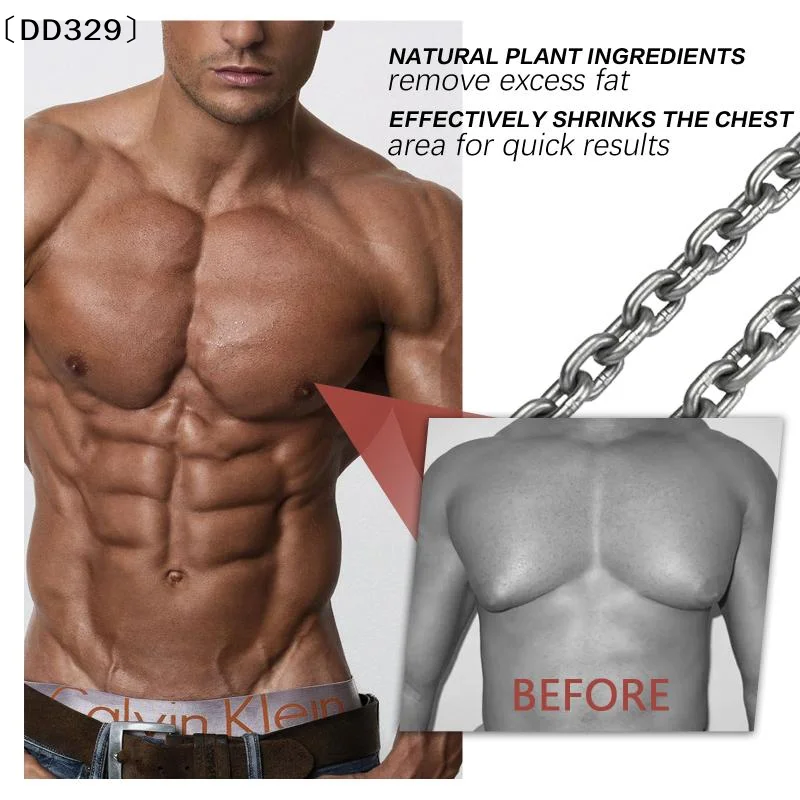 Men's Chest Care Patches, Firming Skin Massage, Chest Contouring, Chest Care Cream〔DD329〕