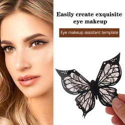 Butterfly Eyeliner Stencils Multifunctional Eyeliner Aid Quick Eye Makeup Tool For Eyebrow Eyelash Contour Lip Line