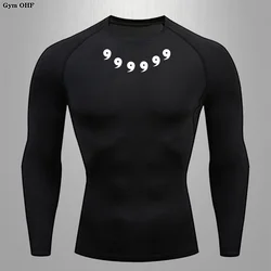 Sports Lycra Gym T-shirts Man Outdoor Sports Basketball Football Fitness Breathable Comfortable Quick Drying Elastic Men T-shirt
