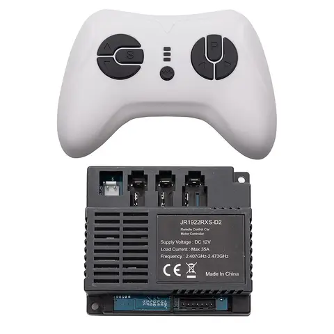 JR1922RXS-D2 12V Children's Electric Car Controller 2.4G Remote Control And Receiver For Kids Electric Toy Car Remote Controller