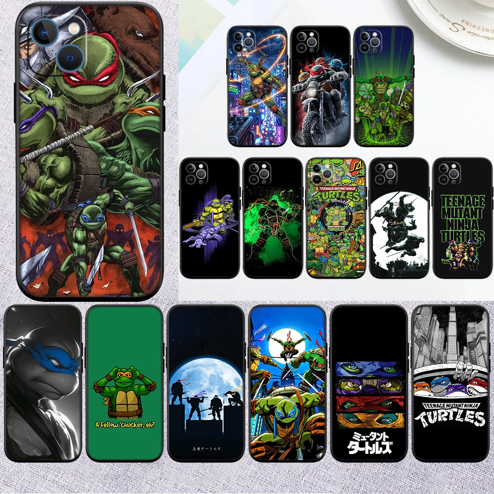 AA48 TMNT Phone Case for Samsung Galaxy Note 10 20 S23 S22 Ultra FE Plus M06 M15 M16 M35 M55