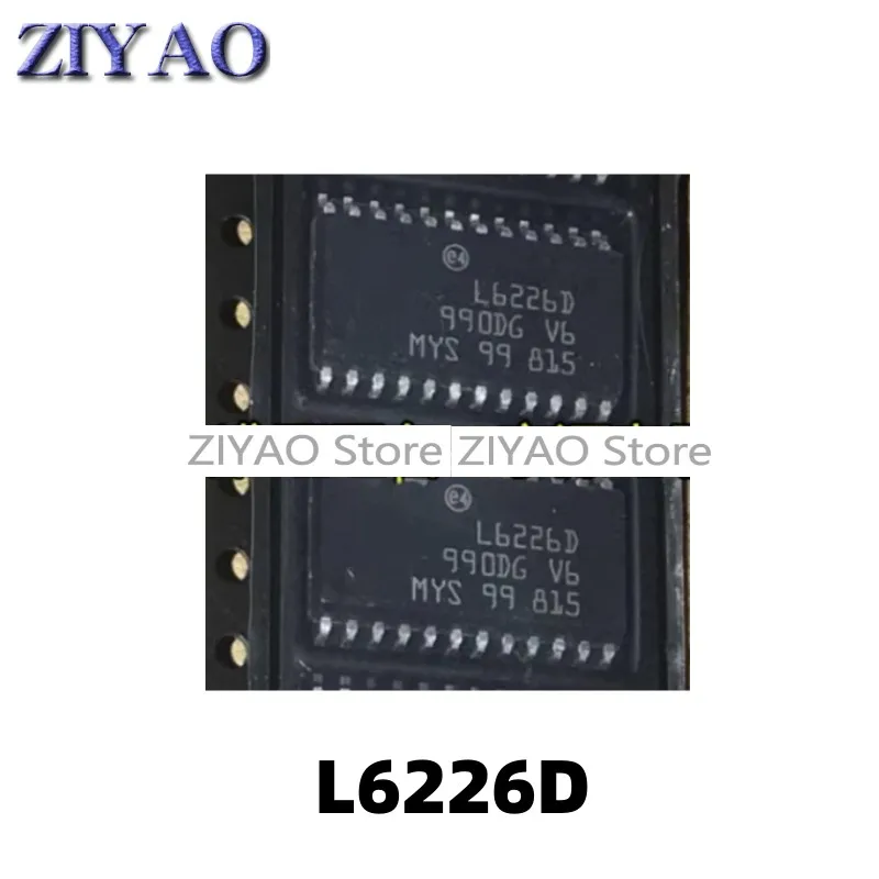 5PCS L6226D L6226DTR L6226D013TR Dual Full Bridge Driver Chip SMD SOP24