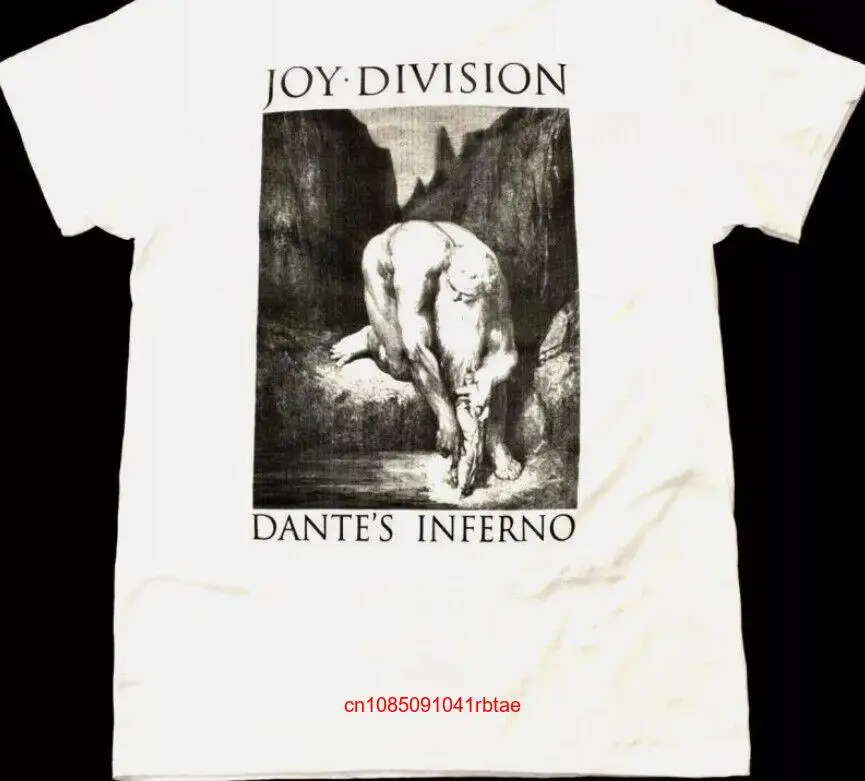 JOY DIVISION DANTES INFERNO NEW WHITE T SHIRT Fan gift long or short sleeves