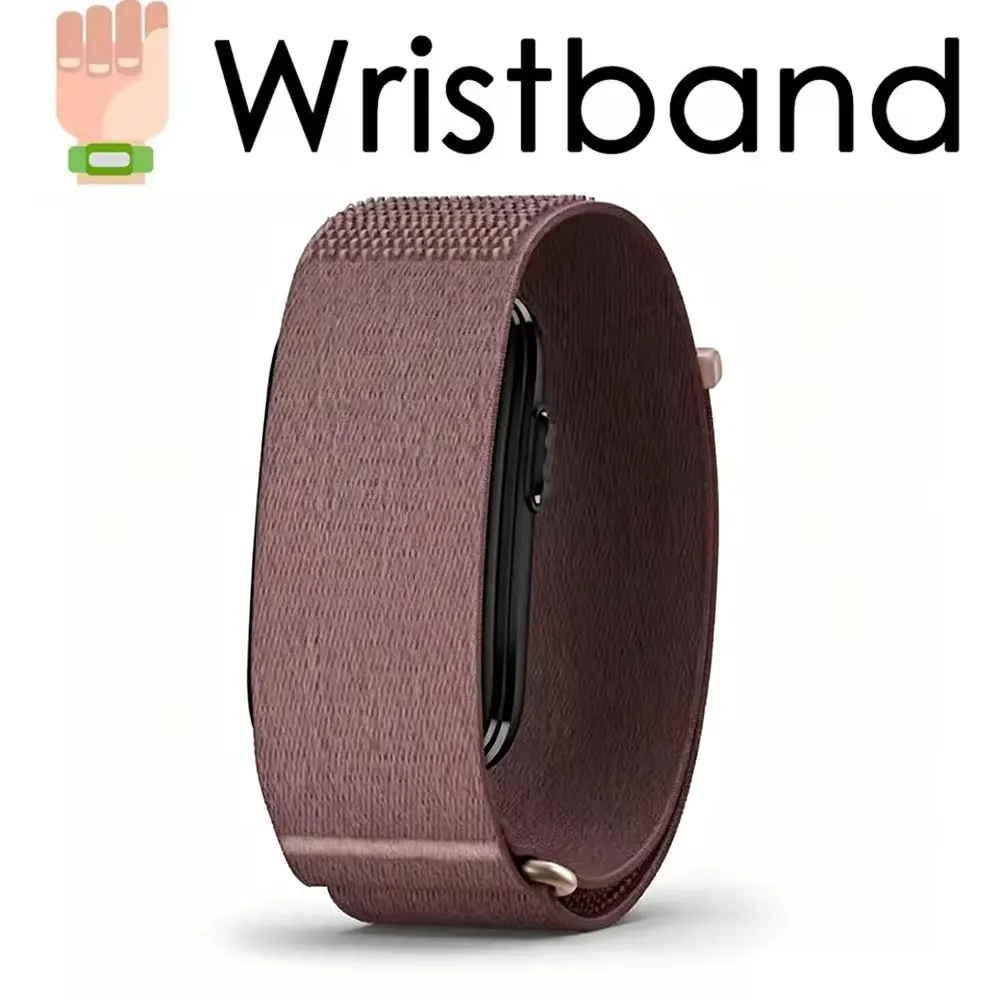 Atmungsaktives Nylon-Bizepsband Armband für Garmin CIRQA Smart Band, Verstellbares Sport-Armband für Garmin CIRQA Smart Band