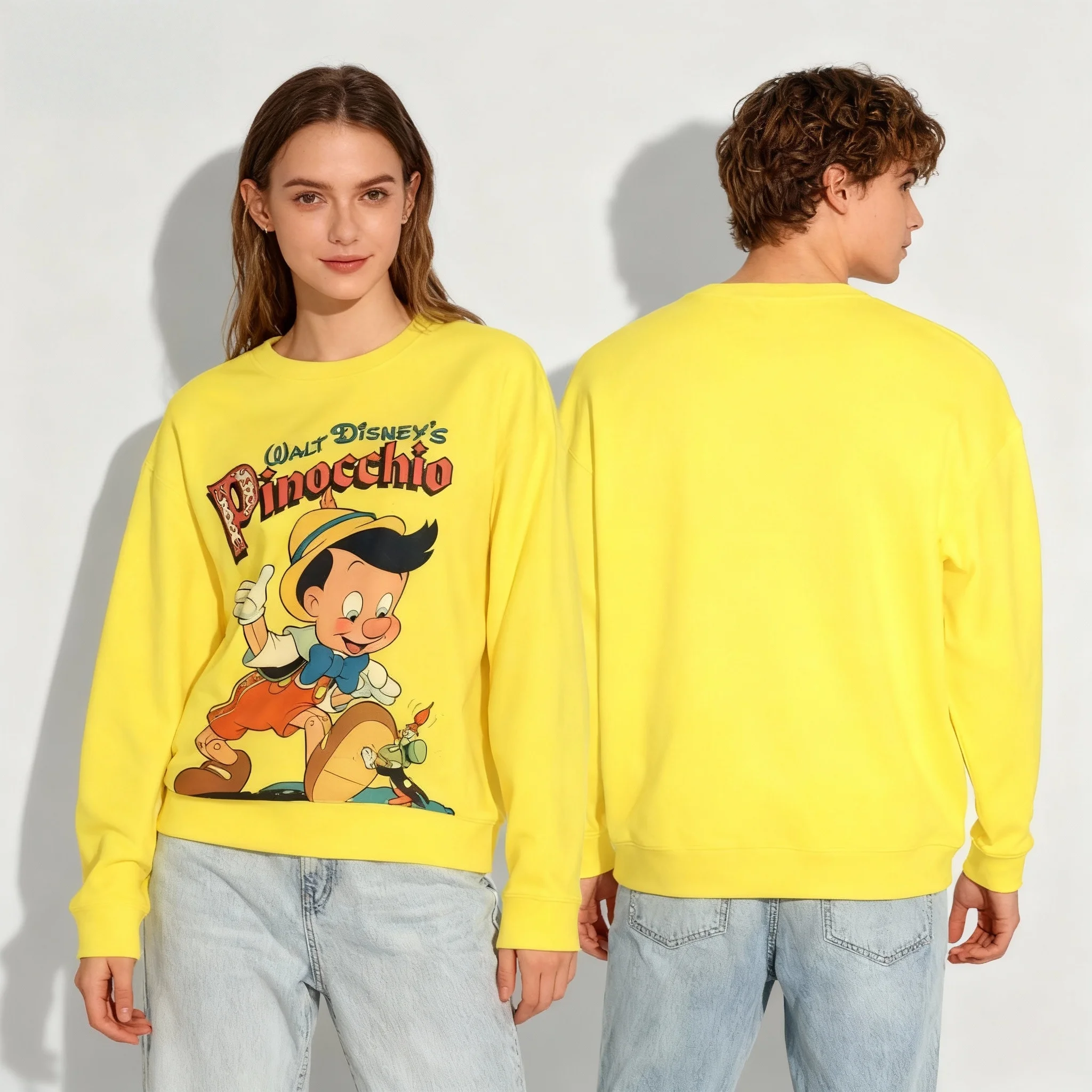 الخريف/الشتاء ديزني عيد الميلاد سلسلة ميكي توي ستوري حلوة باردة المتضخم المرأة الشارع الكبار الأطفال جولة الرقبة هوديي #5