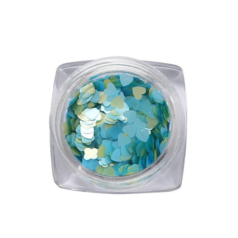 Festive Manicure Gel Polish Sparkling Nails Manicure Accessories Valentine's Theme Long-lasting Shine Sequins Nail Glitter