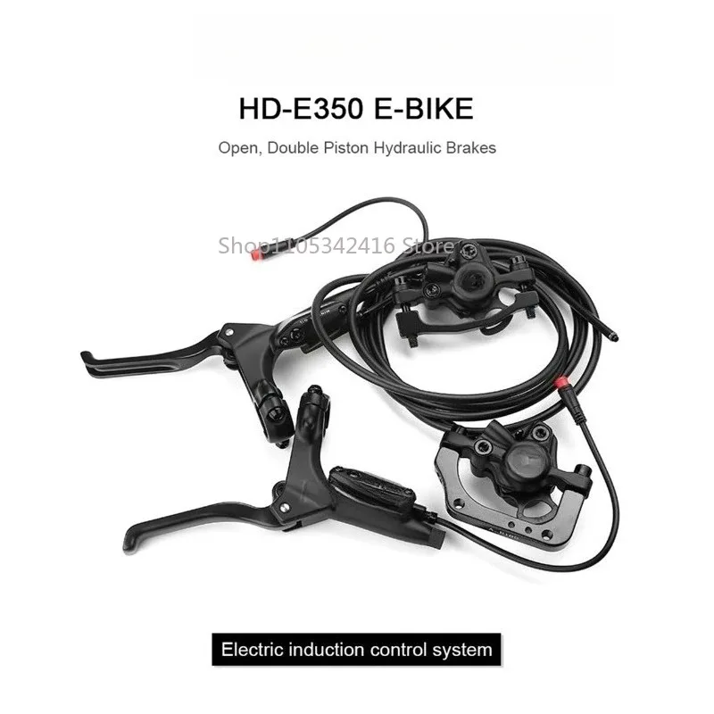 eBike Hydraulic Disc Brake HD-E350 E3520 2-Pin Rotor 160/180/203mm Male MTB Electric Bicycle Brake Parts