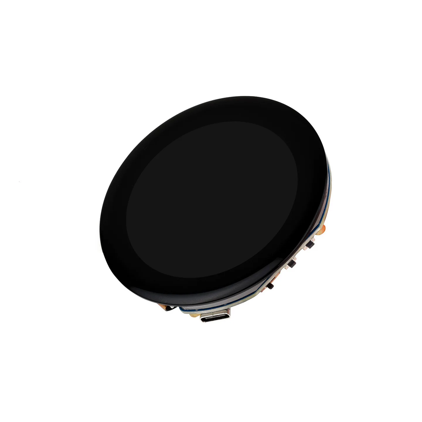RP2350B 2.1in Round Capacitive Touch Display Development Board, 480x480 IPS, 16MB Flash, IMU, RTC, MicroSD