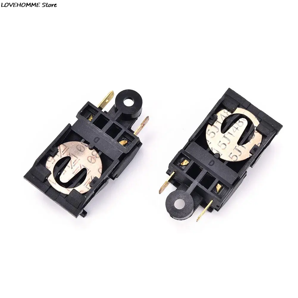 2Pcs 250V 13A Electric Kettle Thermostat Switch 2 Pin Terminal Kitchen Appliance Parts 46x21mm Wholesale