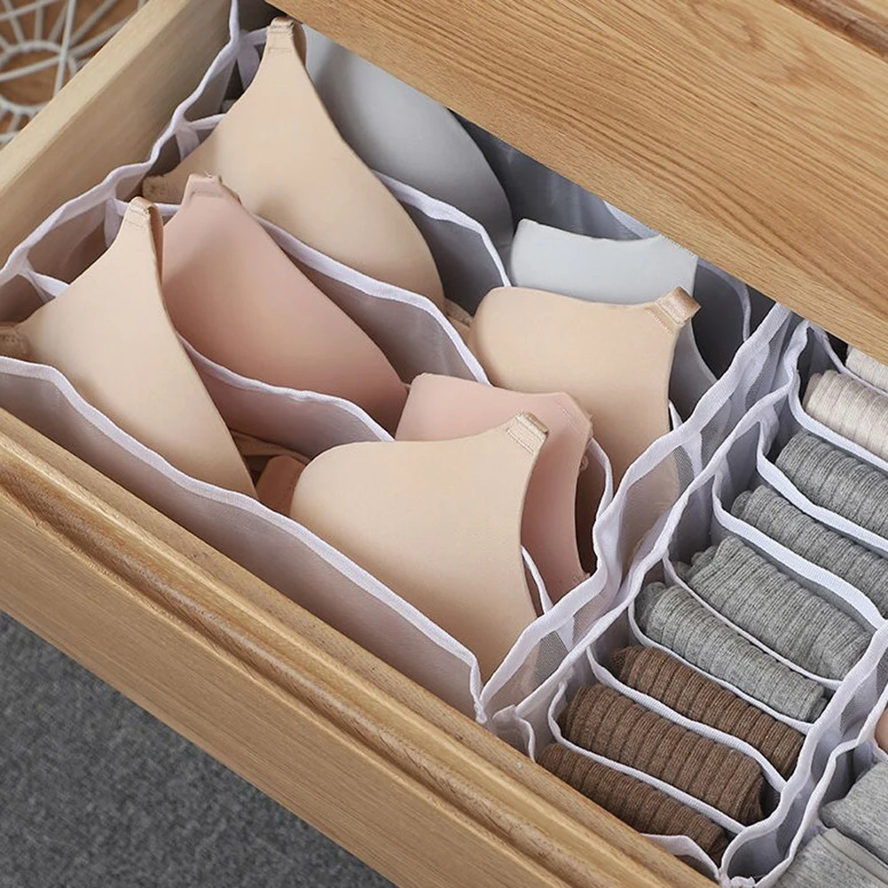 Underwear Bra Organizer Storage Box Panties Socks Storage Boxes Wardrobe Clothes Organizer Drawers Separator Boxes