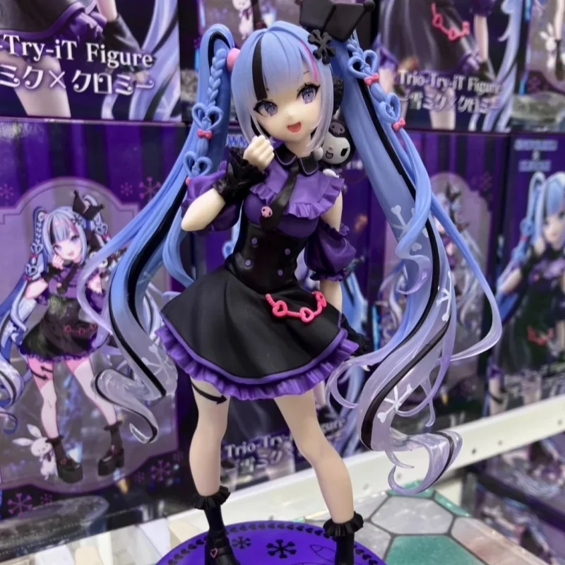 genuine-japanese-in-stock-furyu-hatsune-miku-snow-modle-toy-kuromi-action-figure-anime-collectible-decore-collection-kawaii-gift