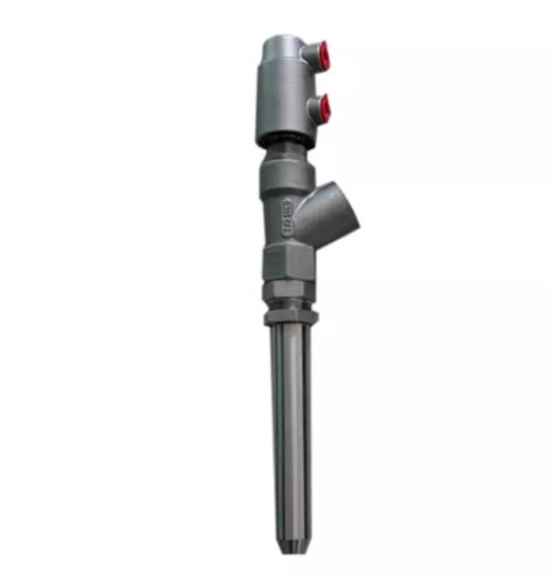 DN20 extension rod, drip-proof design, uses pneumatic straight discharge nozzle for discharge, 3/4 inch diameter.