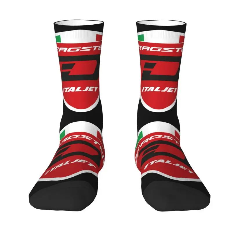 

Funny Italian Italjets Motorcycle Socks Men Women Warm 3D Print Sports Football Socks