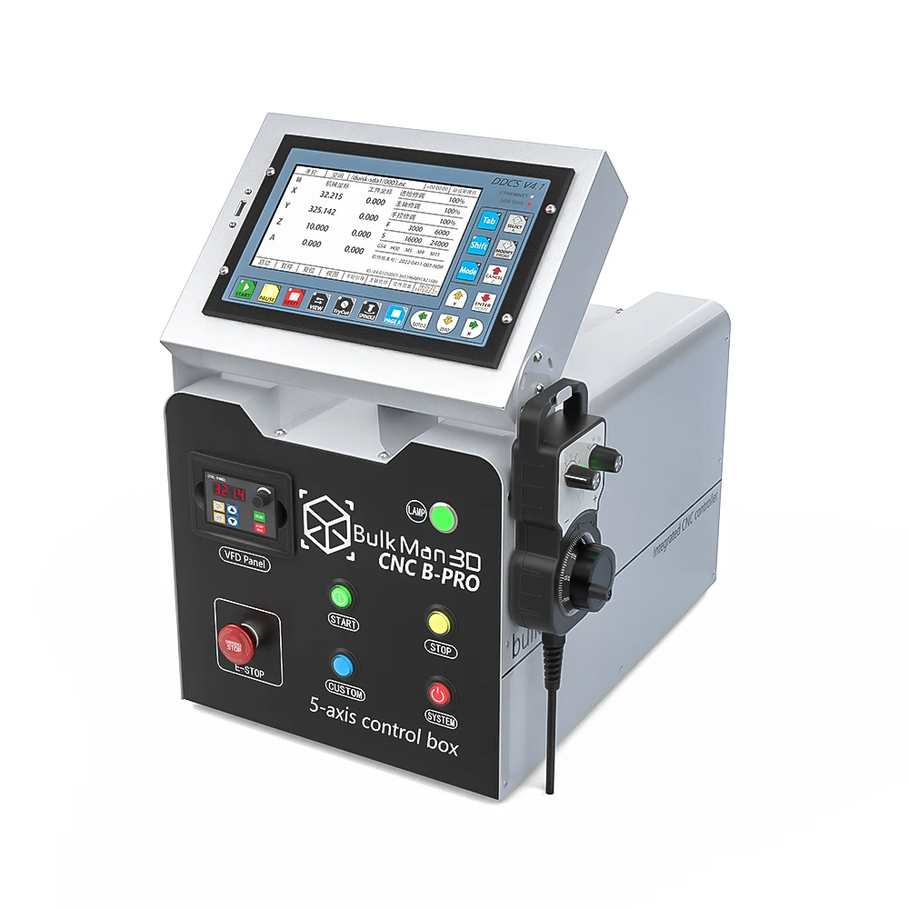 DDCS V4.1 Industrial-grade CNC Control Box Bundle for 36V-800W integrated hybrid or 48V-800W split servo motors