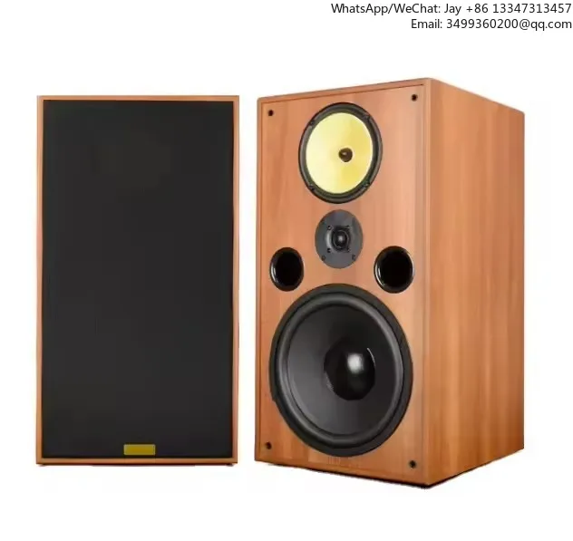 

JW-12 HIFI Speaker Bookshelf Speaker Wooden Case Passive None-Battery Lossless