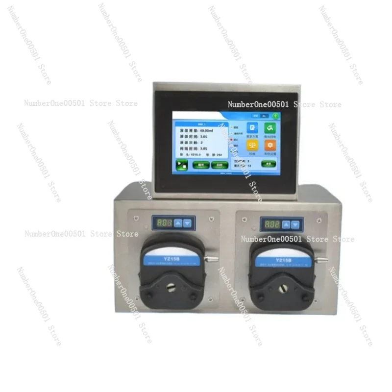 Xilin bottle oral liquid cosmetic nutrient solution filling BG600 multi-peristaltic pump, multi-head filling machine -095