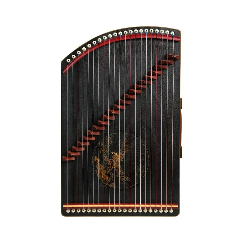 Guzheng Instrument Wooden Musicalinstruments Kids Portable Guqin Harp Musical Traditional Adults Rare Musical Instruments