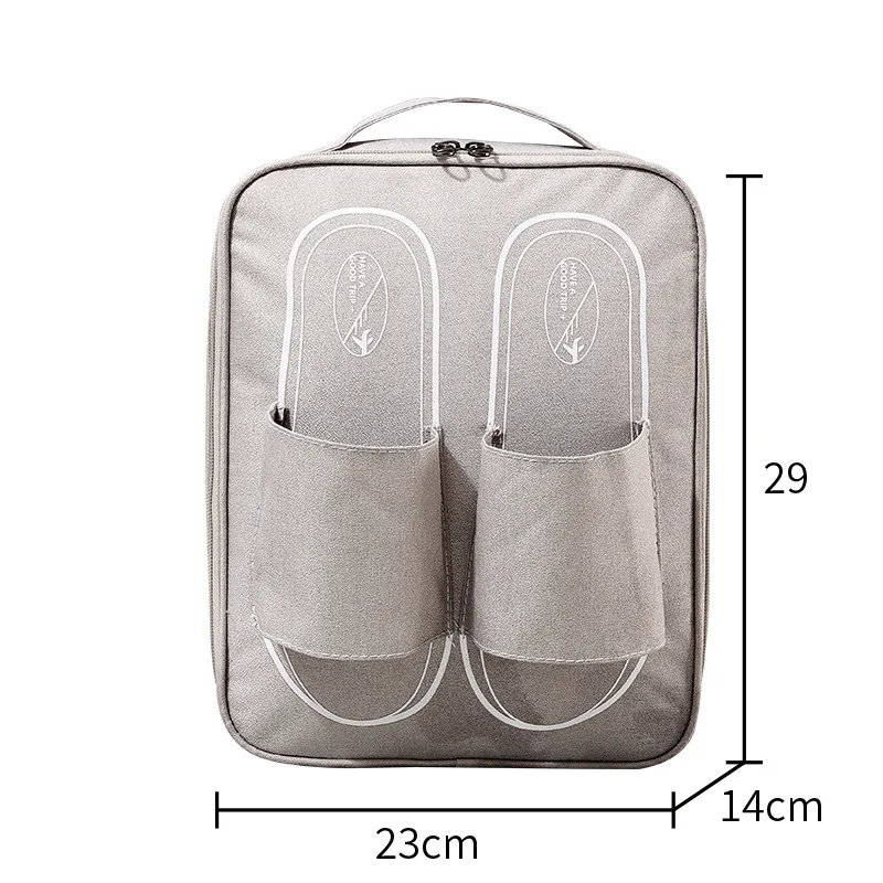 Draagbare Reisschoenen Tas Bagage Organizer Etui Meerlaagse Koffer Opbergtas Stofdichte Slippers Sneakers Draagtassen