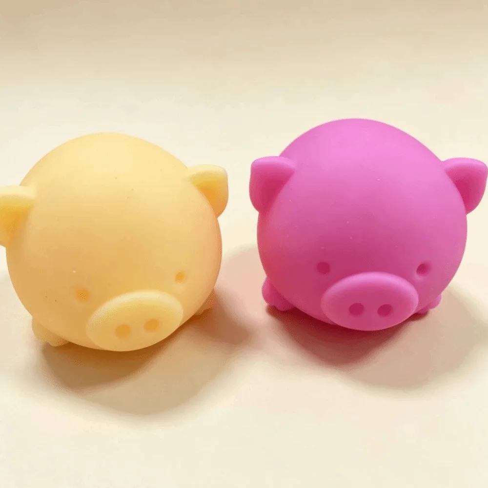 Sensory Soft Digging Pig Fidget Interesting Digging Pig Sensory Squeeze Squishy Fingertip Office