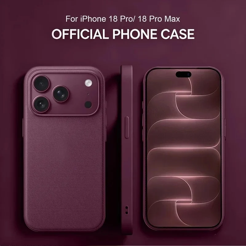 Nouvelle coque de téléphone magnétique 2026 compatible avec iPhone 18 17 Air 16 15 14 Plus 13 12 Pro Max pour la charge sans fil Magsafe, protection