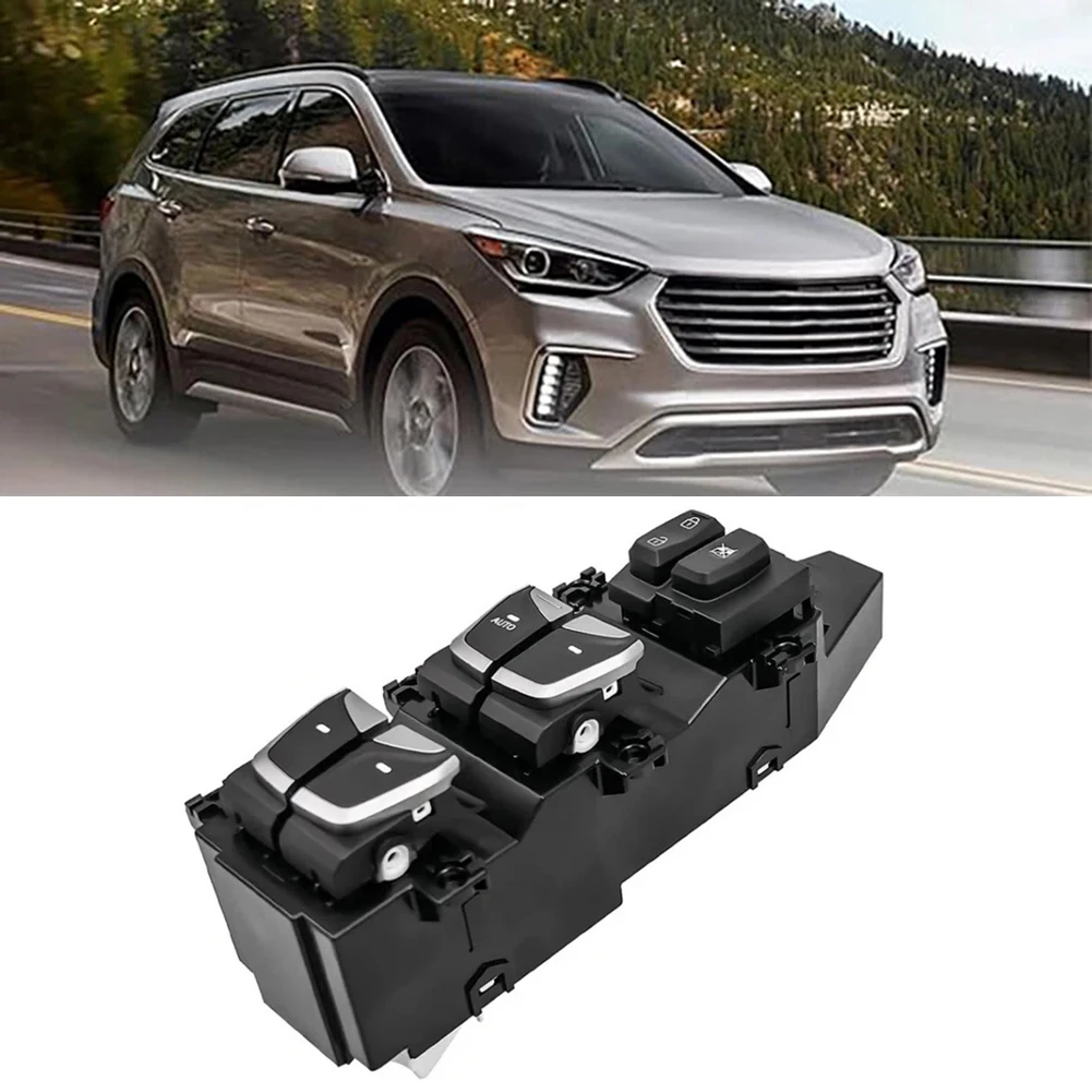 

Переключатель окна 93570-2W000 для Hyundai, Santa Fe, Santa Fe Sport, пластиковый передний левый главный выключатель окна двери