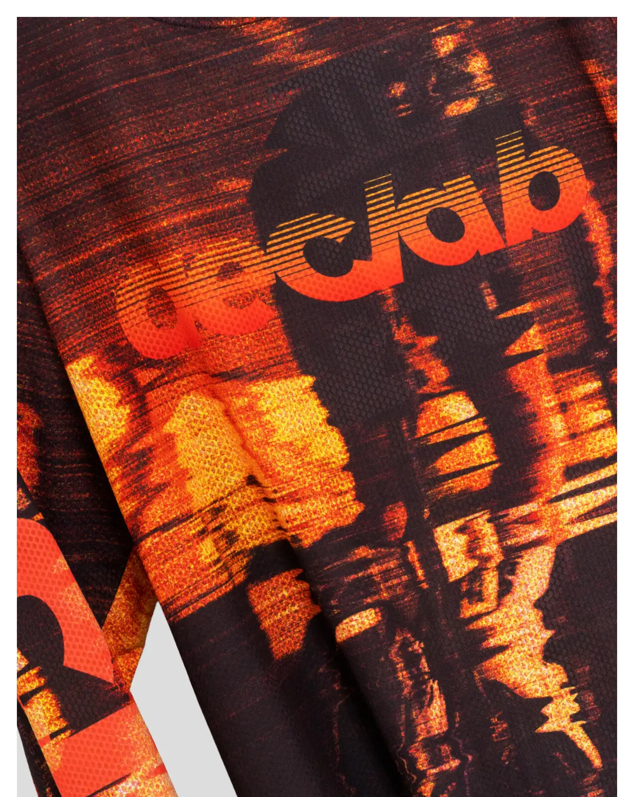 AEC.CYCLIST Sport-Radtrikots für Herren und Damen, langärmelig, übergroße T-Shirts, schnell trocknend, Outdoor-Lauf-Sport-Tops, 3XL – Detail 6