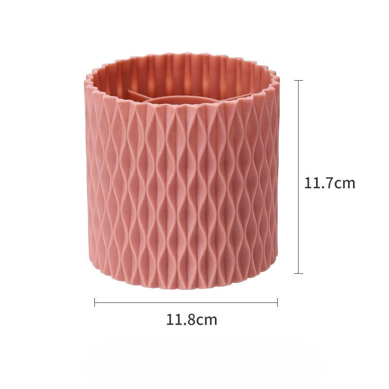 منظم فرش المكياج ذو سعة كبيرة قابل للدوران، طاولة تزيين عالية الألوان، مقصورة، تخزين أنيق، وصول مرن