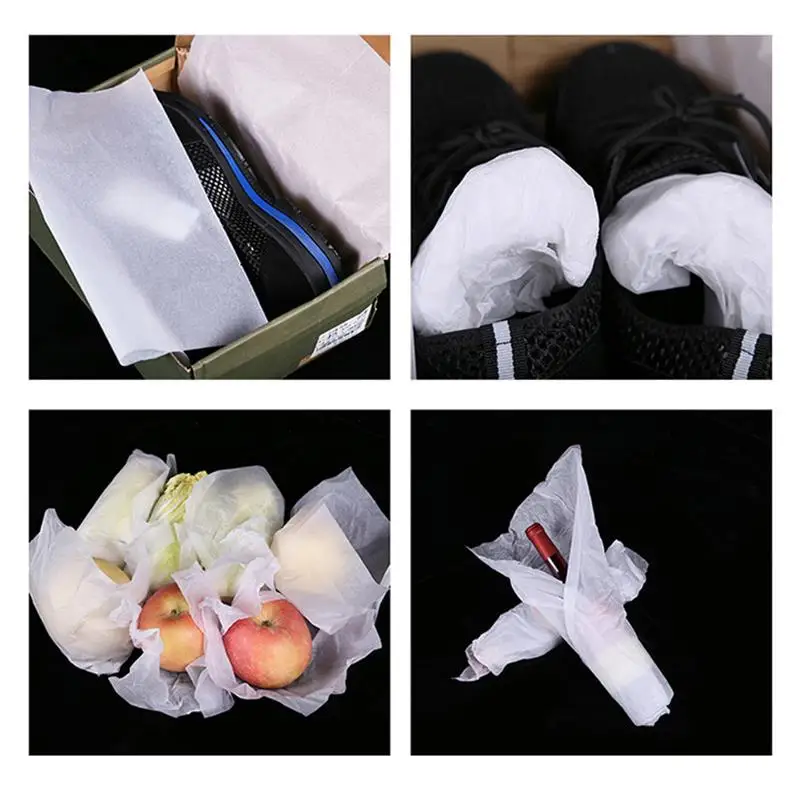 100Sheets/Pack Liner Tissue Paper For Clothing Shirt Shoes DIY Handmade A4 Translucent Wine Wrapping Papers Gift Packaging view 5