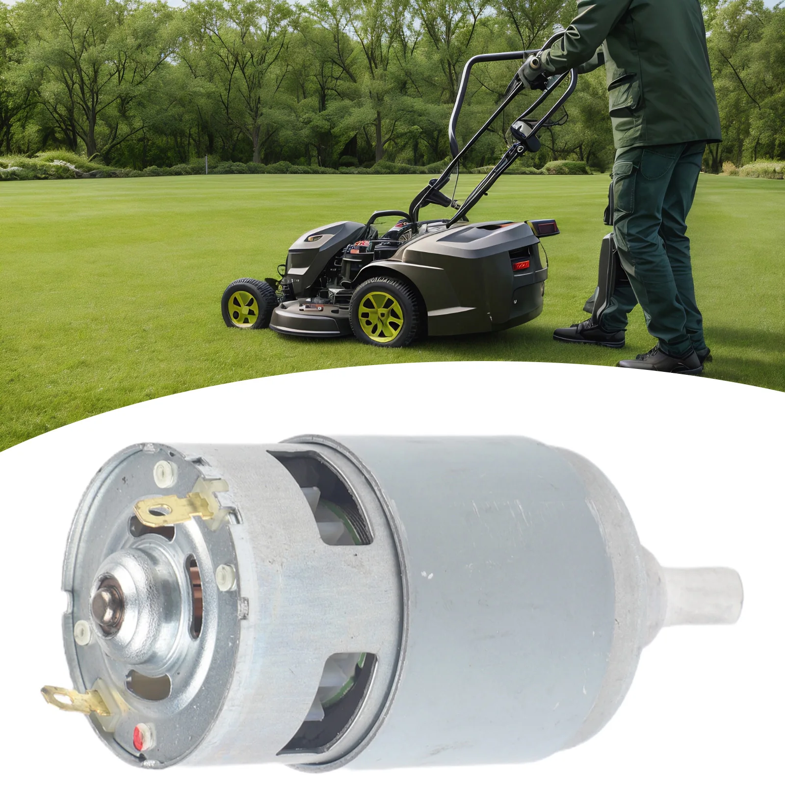 High Torque Motor 755 DC Motor Easy Installation Motor Accessories Efficient Motor Easy Installation Metal Construction