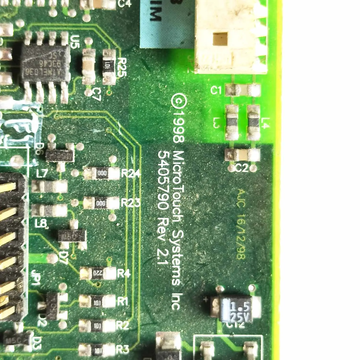 Scheda madre Micro Touch Systems 5405790 Rev 2.1 scheda driver