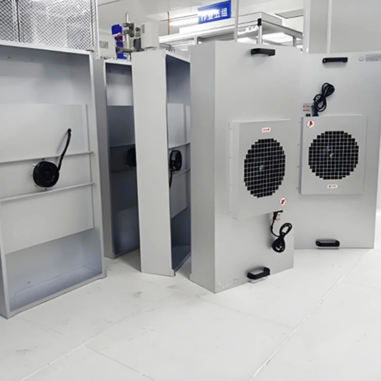 COOFULL Air Cleaning Equipment Mushroom Stainless Steel Mycology FFU Fan Filter Unit With H14 HEPA Filter