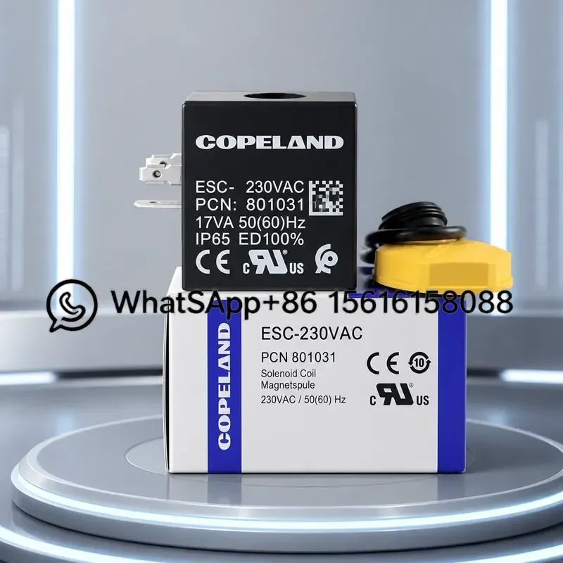 New Copeland Solenoid Valve Coil ESC3 24V DC ESC 230V AC ASC3 Replacement for Refrigeration Compressor Parts High Quality