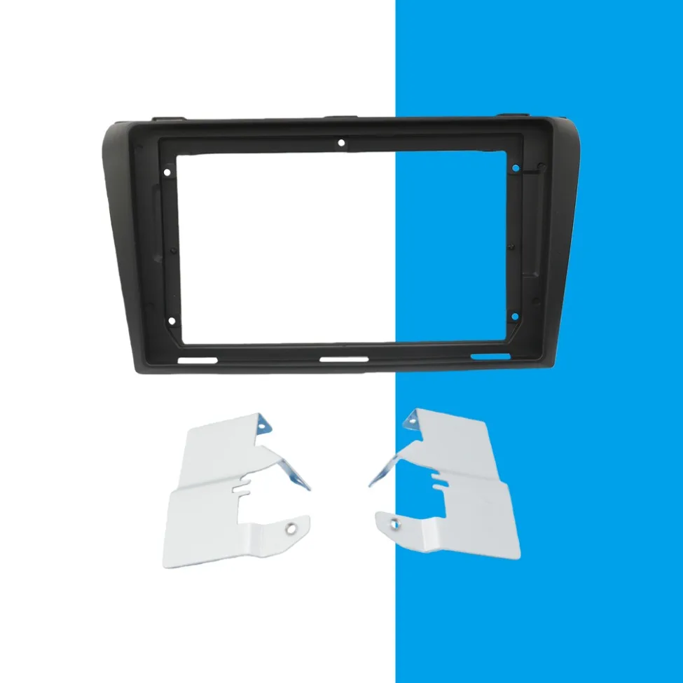 For Mazda 3 AXELA 2004-2009 9 Inch Car Radio Fascia Android GPS Panel 2 Din Head Unit Stereo Dash Trim Cover