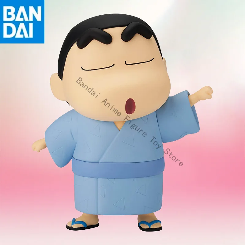 

in stock Original Genuine BANDAI NAMCO BANPRESTO Crayon Shin-chan SOFVIMATES Nohara Shinnosuke PVC 18cm Figure model toy gift