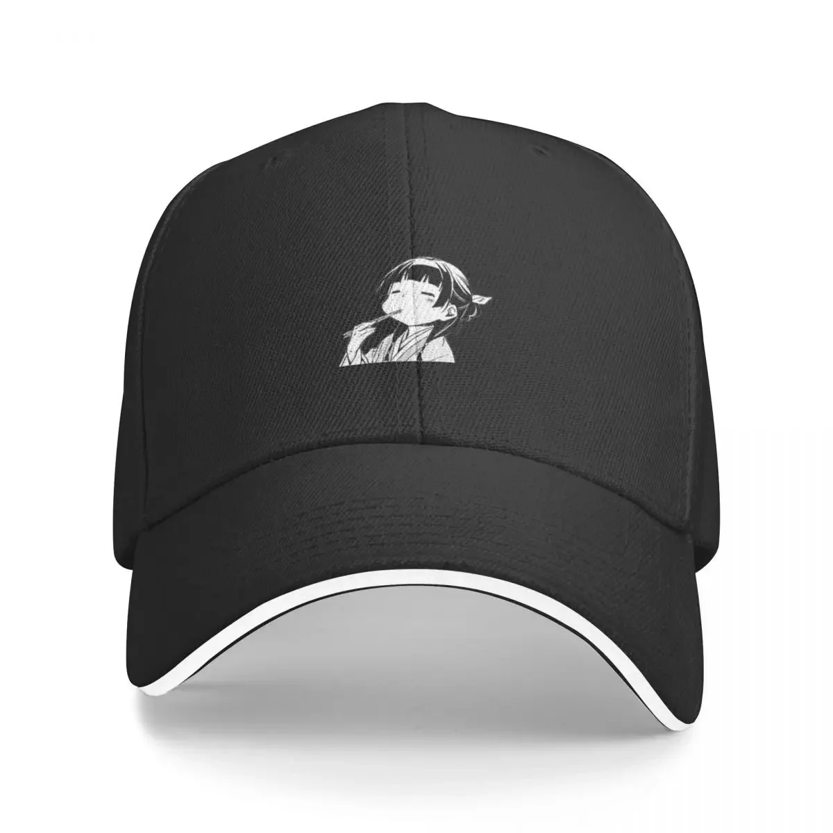 Maomao Eating The Apothecary Diaries Baseball Cap Sunscreen Bobble Hat Caps Male Women's