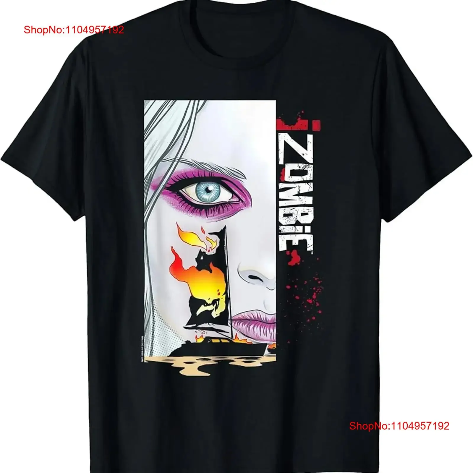 iZombie Liv Comic Cover T Shirt vintage Washed Versatile Unisex Comfortable streetwear graphic fashion Stylish homme Breathable