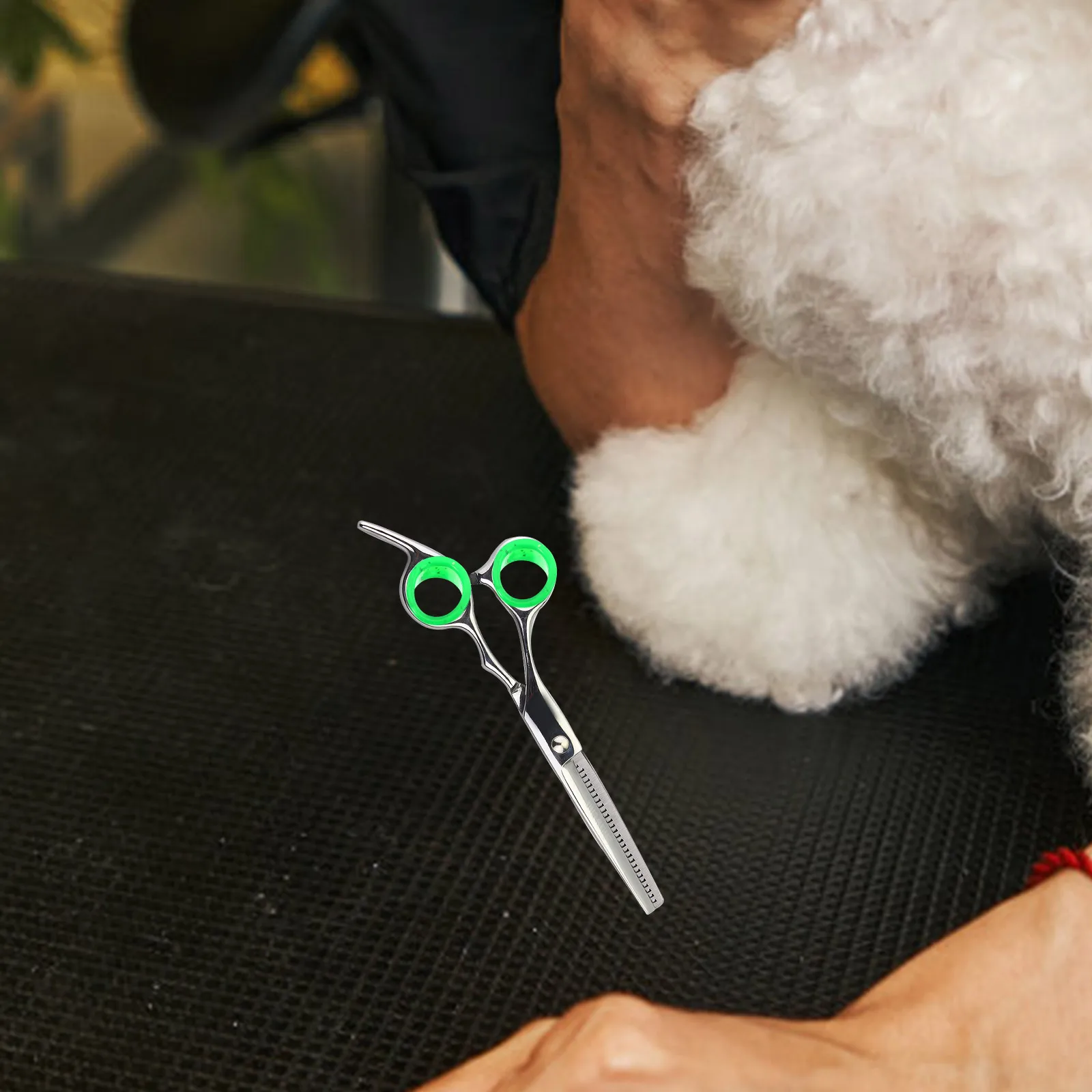 

12 Pcs Scissors Silicone Ring Cat Nail Clipper Dog Grooming Kit Scisssors Ear Hair Removal Tool Comb