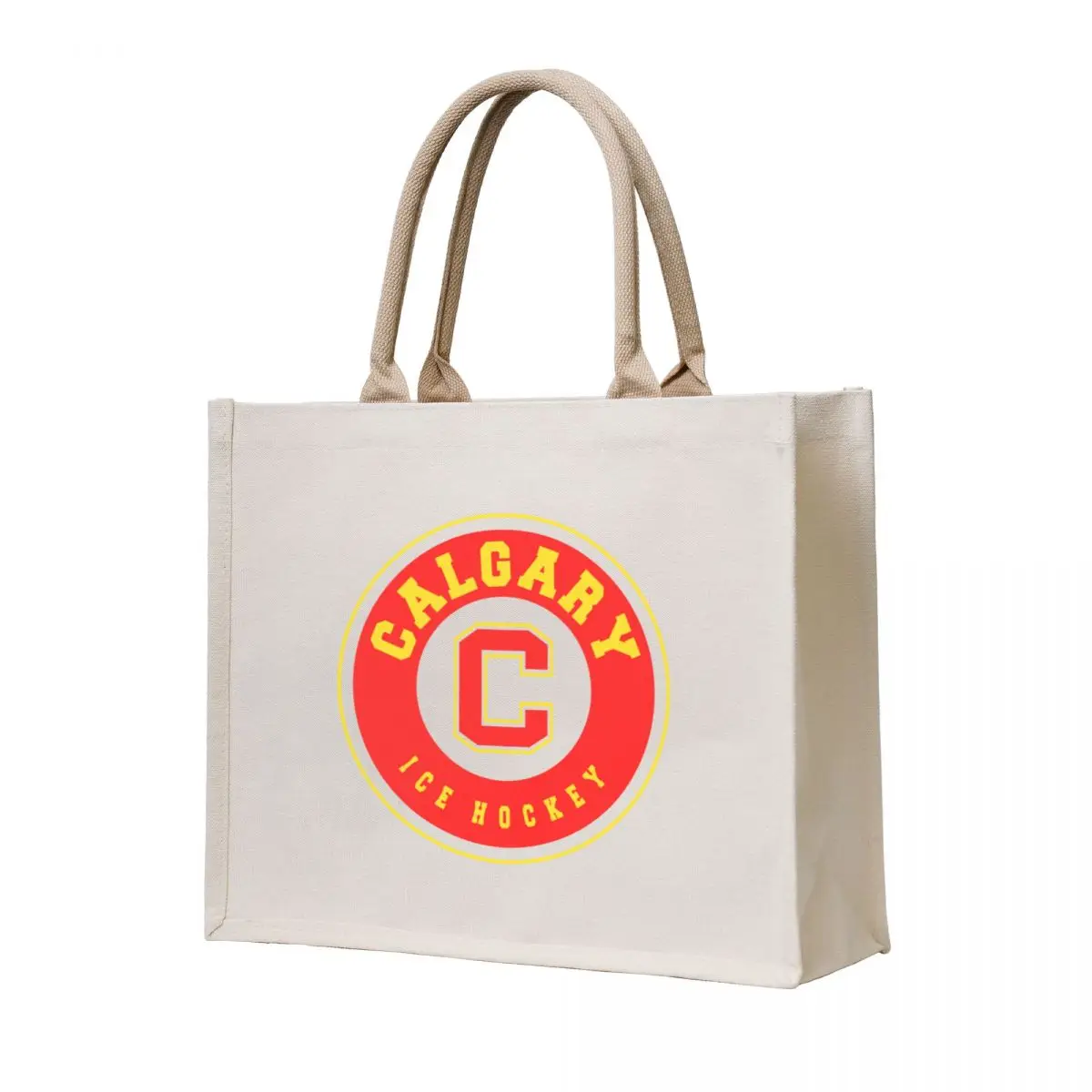 

Calgary ice hockey Tote Bag Women's shopper bag sac pour femme Shopper bag Beach