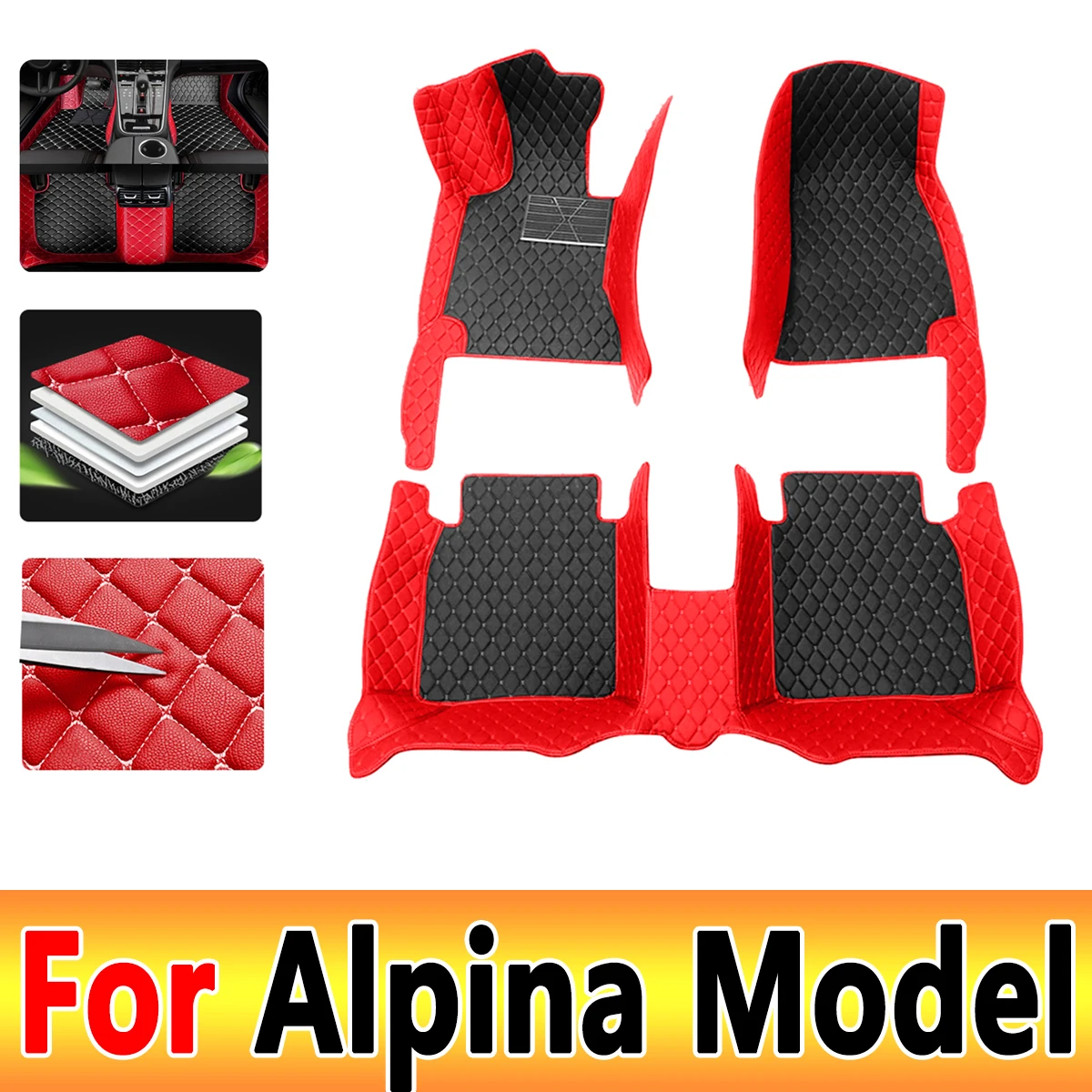 

Автомобильные коврики для Alpina B3 B3S B5 B6 B7 автомобильные аксессуары 2022 2023