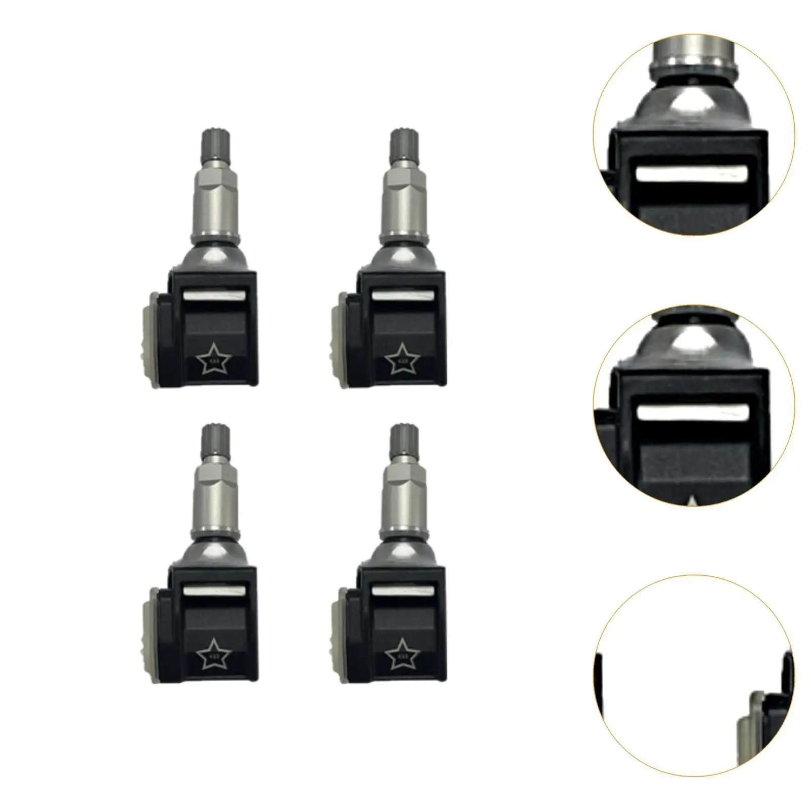 4 Uds sensores de presión de neumáticos accesorios automotrices vehículos de mantenimiento de componentes automáticos A 0009057105   para Mercedes-benz Clase A