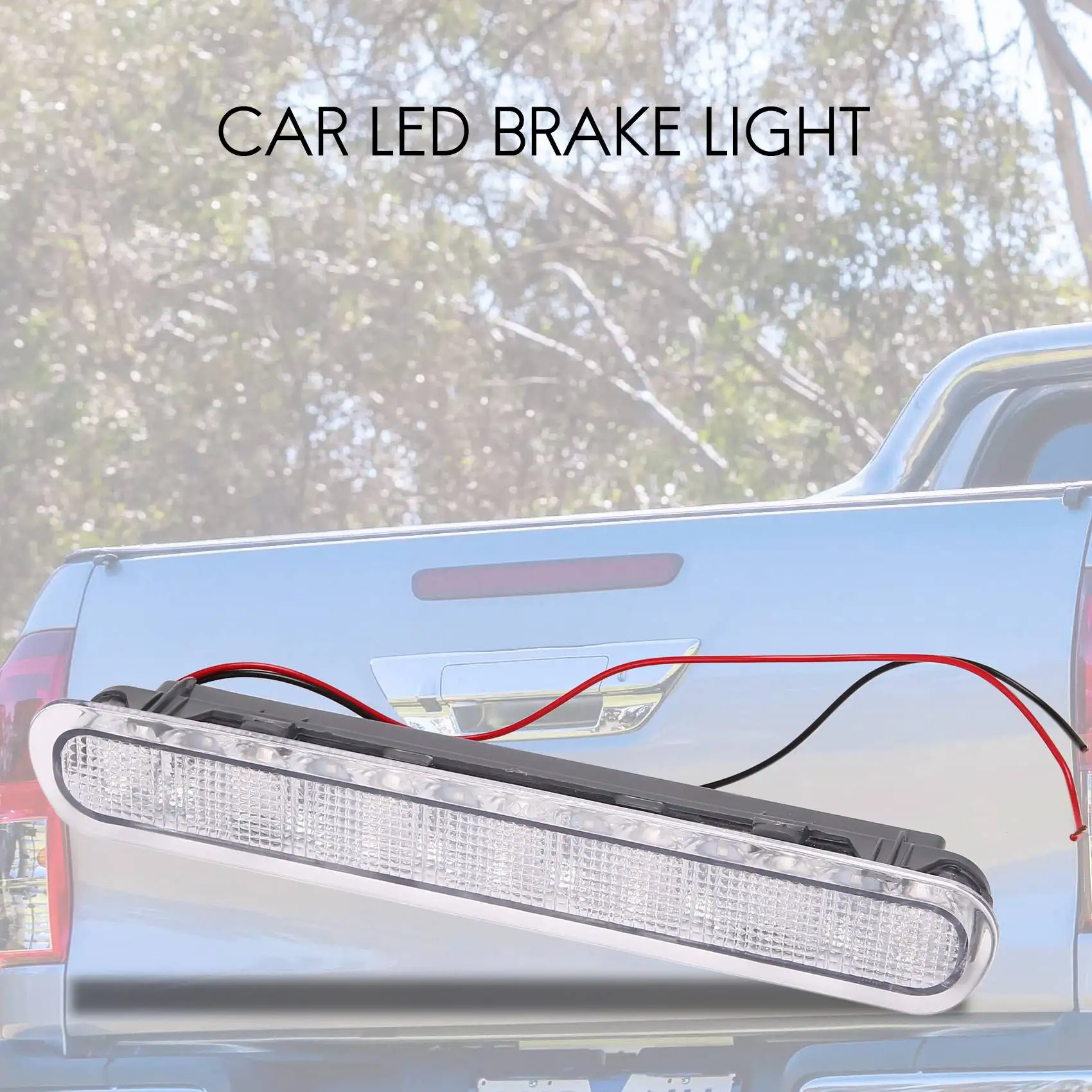 Car LED Rear 3Rd Brake Light Lamp White Lens 81570-0K080 for MK6 SR5 2005-2014