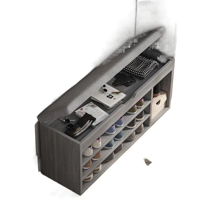 

Door shoe change stool household shoe rack small narrow simple space saving artifact storage