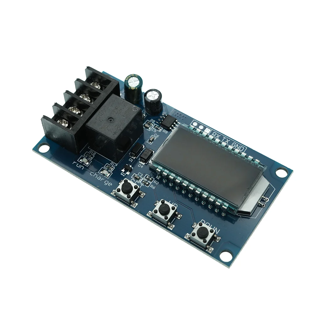 XY-L10A battery charging control module digital full power off overcharge protection switch 6-60V