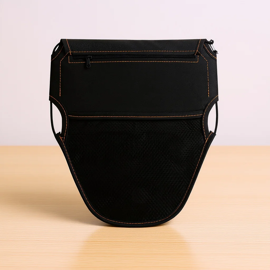 

Under Seat Tool Bag for Motorcycle Scooter Heavy Duty Anti-Deformation Storage Bag with Internal Compartments Compatible