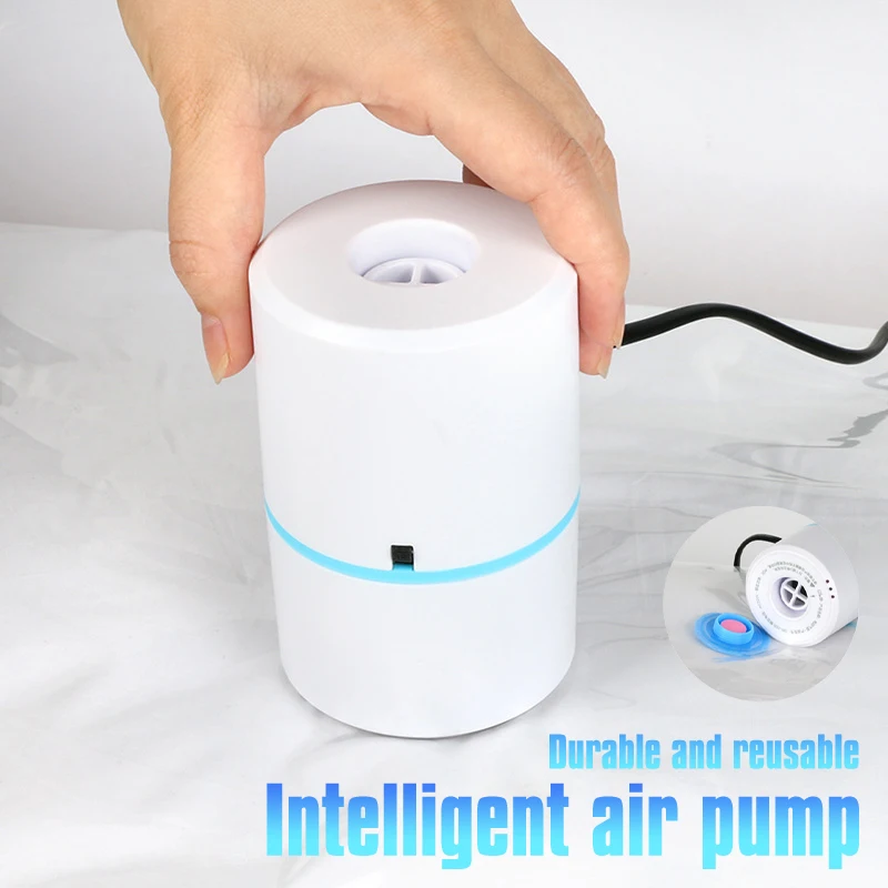 Powerful Vacuum Pump Electric Air Pump Vacuum Sealed Compression Bag for Clothes Storage Bags Electric Sealer Machine