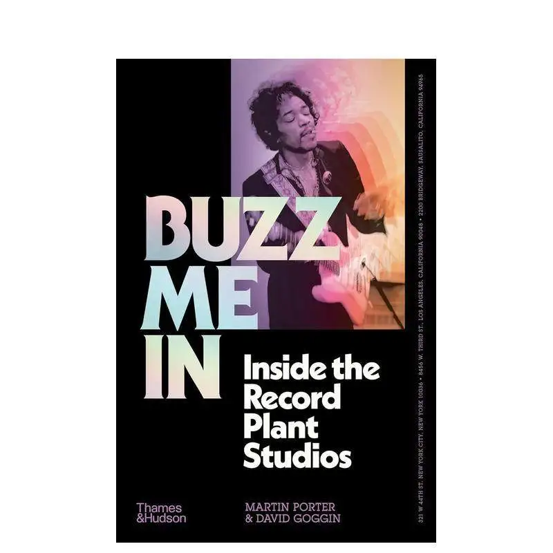 Buzz Me In Inside The Record Plant Studios English version: Art portfolio / Art album