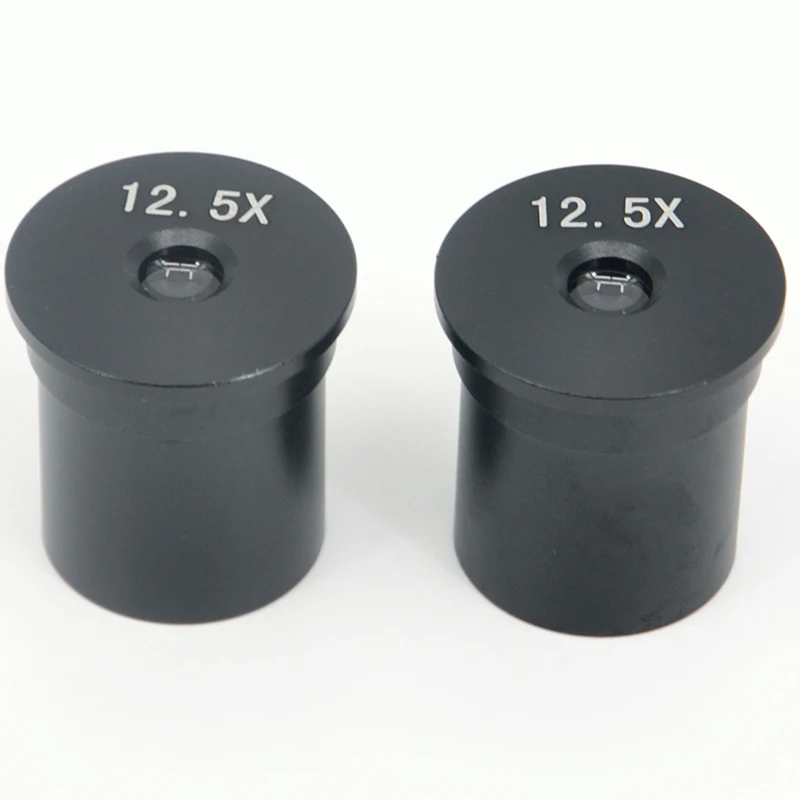 FYSCOPE 2 個/1 ペア 5X 10X 12.5X 16X ハイジェンズレンズ接眼レンズ生物顕微鏡用 23.2 ミリメートルハイジェンズ接眼レンズ