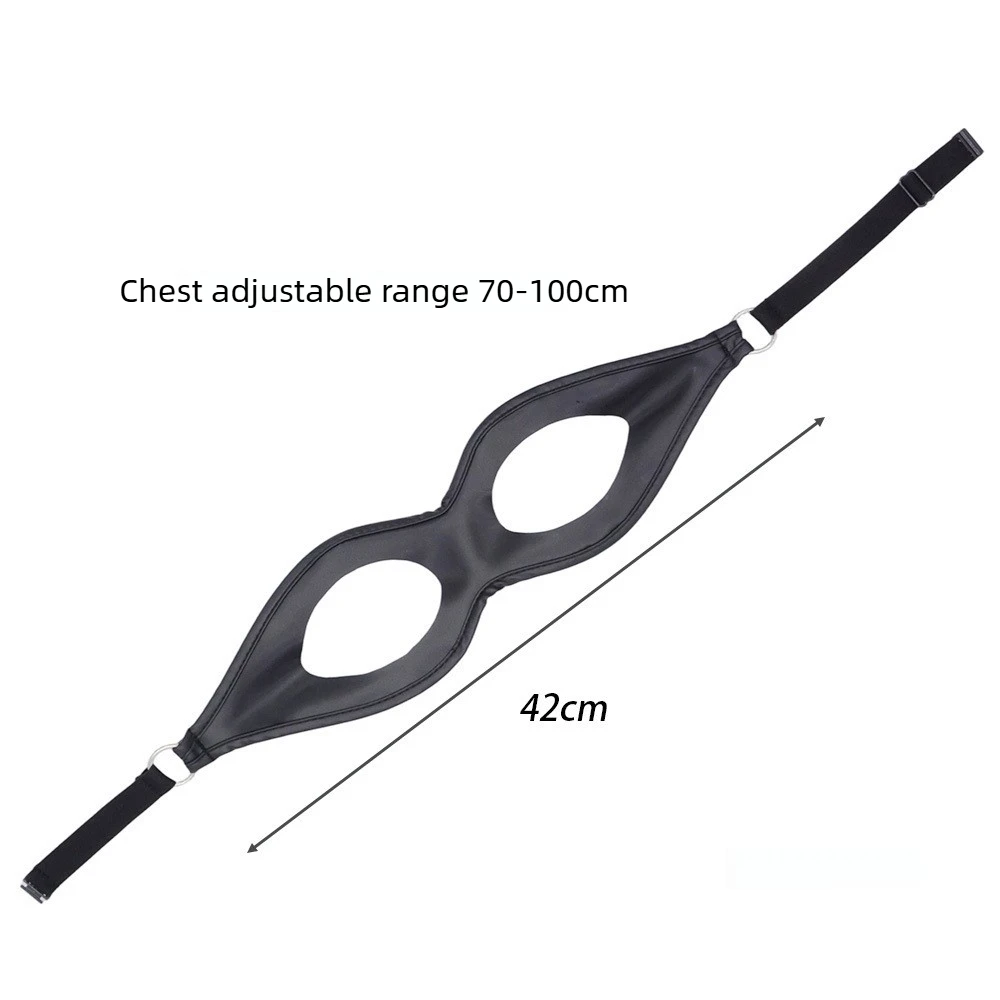 BDSM Open Bra Toy Woman Nipple Harness Sex Toys PU Leather Lingerie Couple Foreplay Bra Flirt Sex Lingeries Adjustable - Image 6