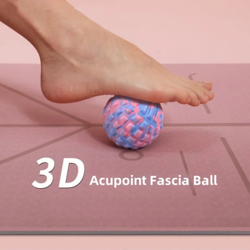 7cm Yoga Gym Balls Foot Massage Ball Trigger Point Sport Fitness Hand Foot Pain Relief Plantar Hedgehog Fasciitis Reliever