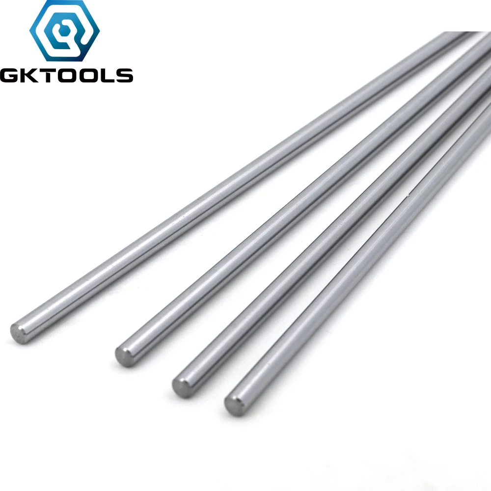 4mm linear shaft length  200mm chrome-plated linear guide round rod shaft